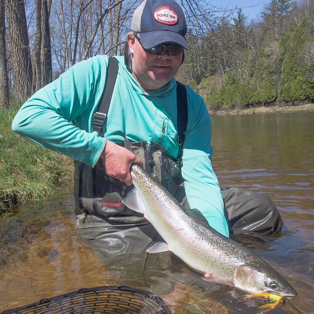 790 | Steelhead Fly Fishing on the Muskegon River with Kevin
