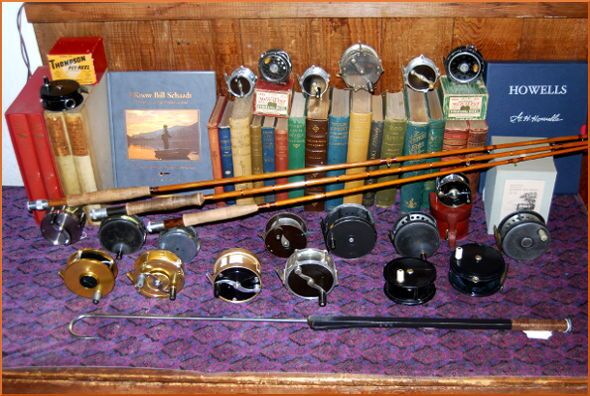 collectible fly fishing rods CF Burkheimer Designed with quality components such as a custom 862 | Inside the Hidden