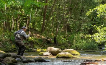 994 | English Trout Fishing with Howard Croston: Dry Flies, Grayling, and Hardy Reels Howard-Croston-English-trout-fishing.