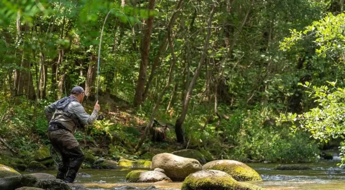 994 | English Trout Fishing with Howard Croston: Dry Flies, Grayling, and Hardy Reels Howard-Croston-English-trout-fishing.