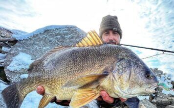 Great Lakes Dude #4 – Skinny Water Fishing with Dave Hurley – Drum Fish, Carp, Spotfin Croaker skinny water