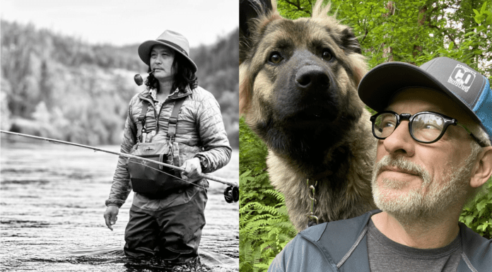 In the Bucket #15 | Steelhead on the Dry with Adrian Cortes & Richard Harrington – Classic Flies, Painting