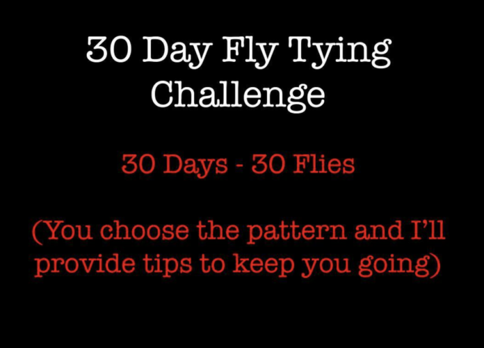 fly tying challenge