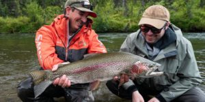 salmon fly fishing
