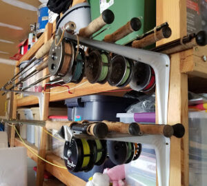 summer steelhead fly and rods