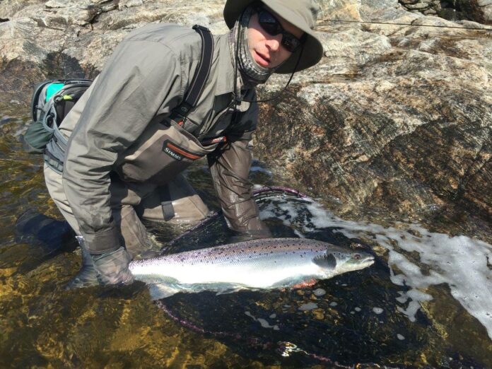 fly fishing for atlantic salmon