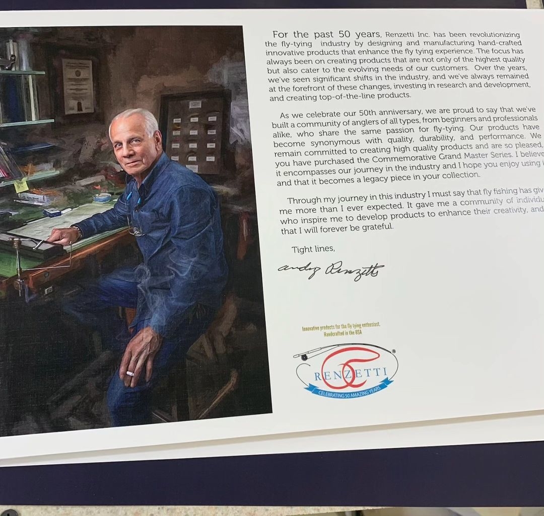 renzetti fly tying vise