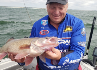 GLD 05 – Walleye Fishing with Randy Gaines – Tournament Fishing, Lake Erie, Nibble This Charters walleye fishing