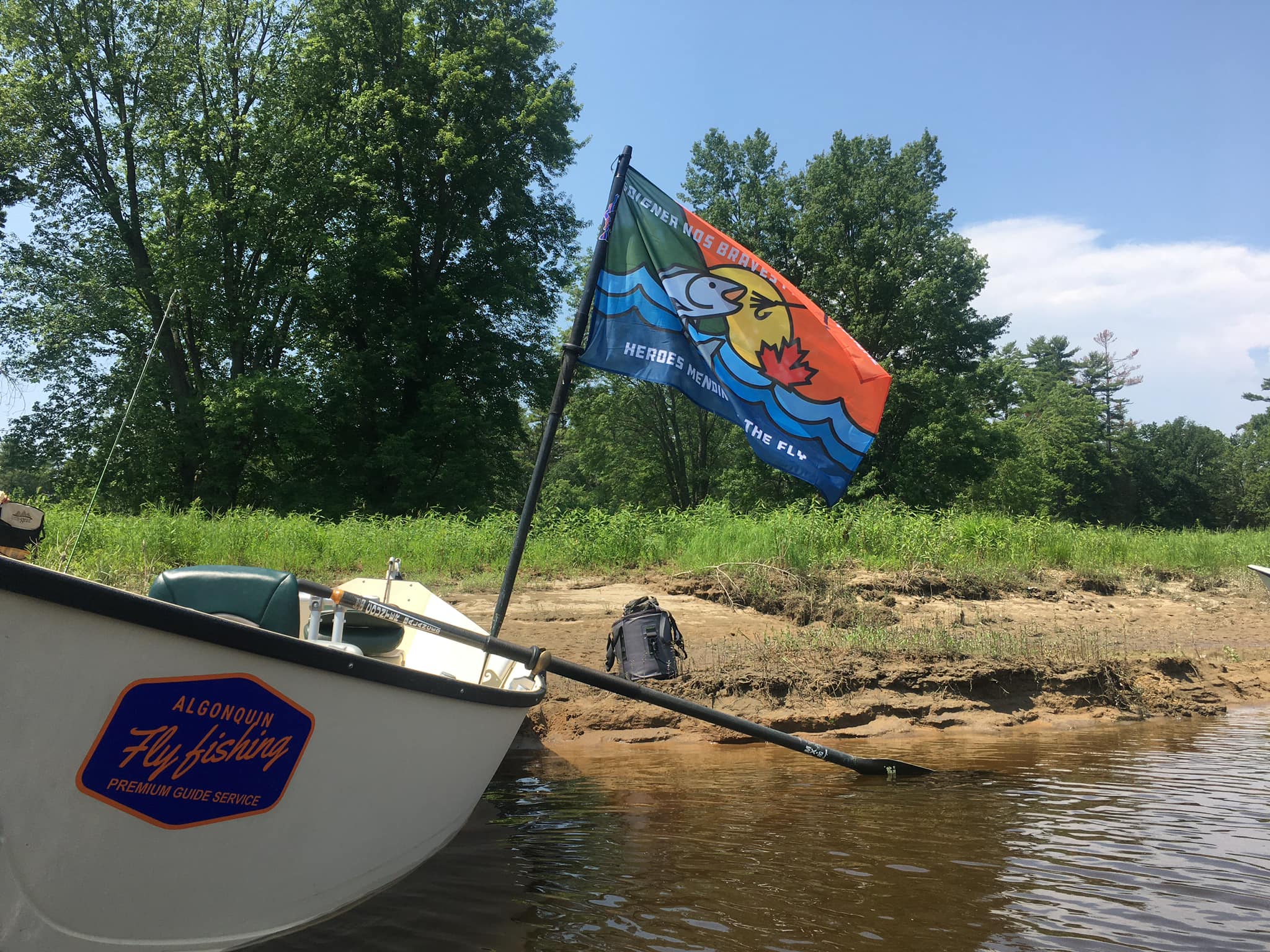 Heroes Mending on the Fly Canada