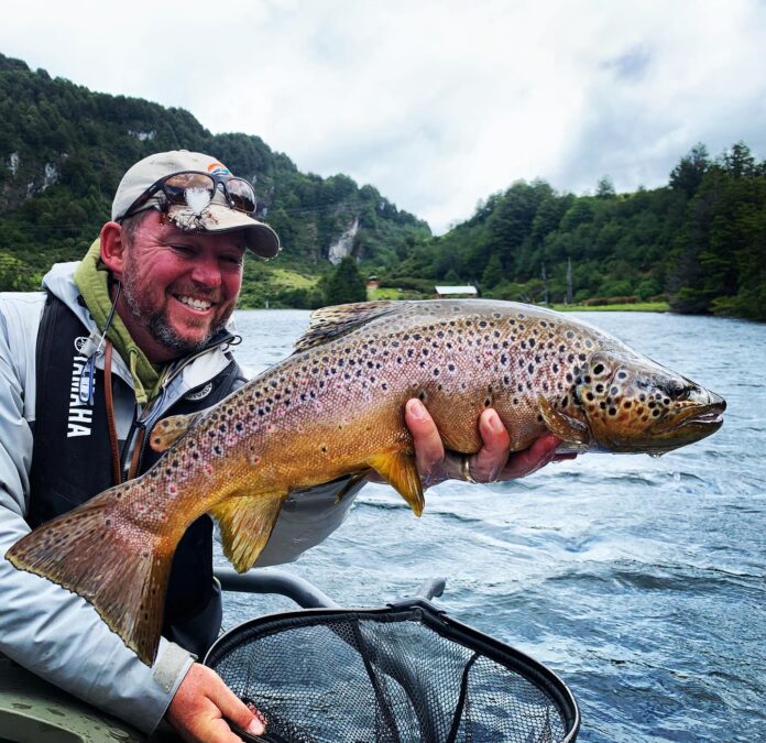 fly fishing in Chile