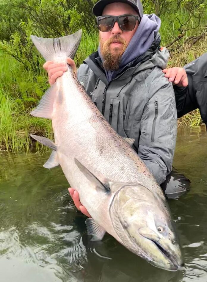 fishing for king salmon