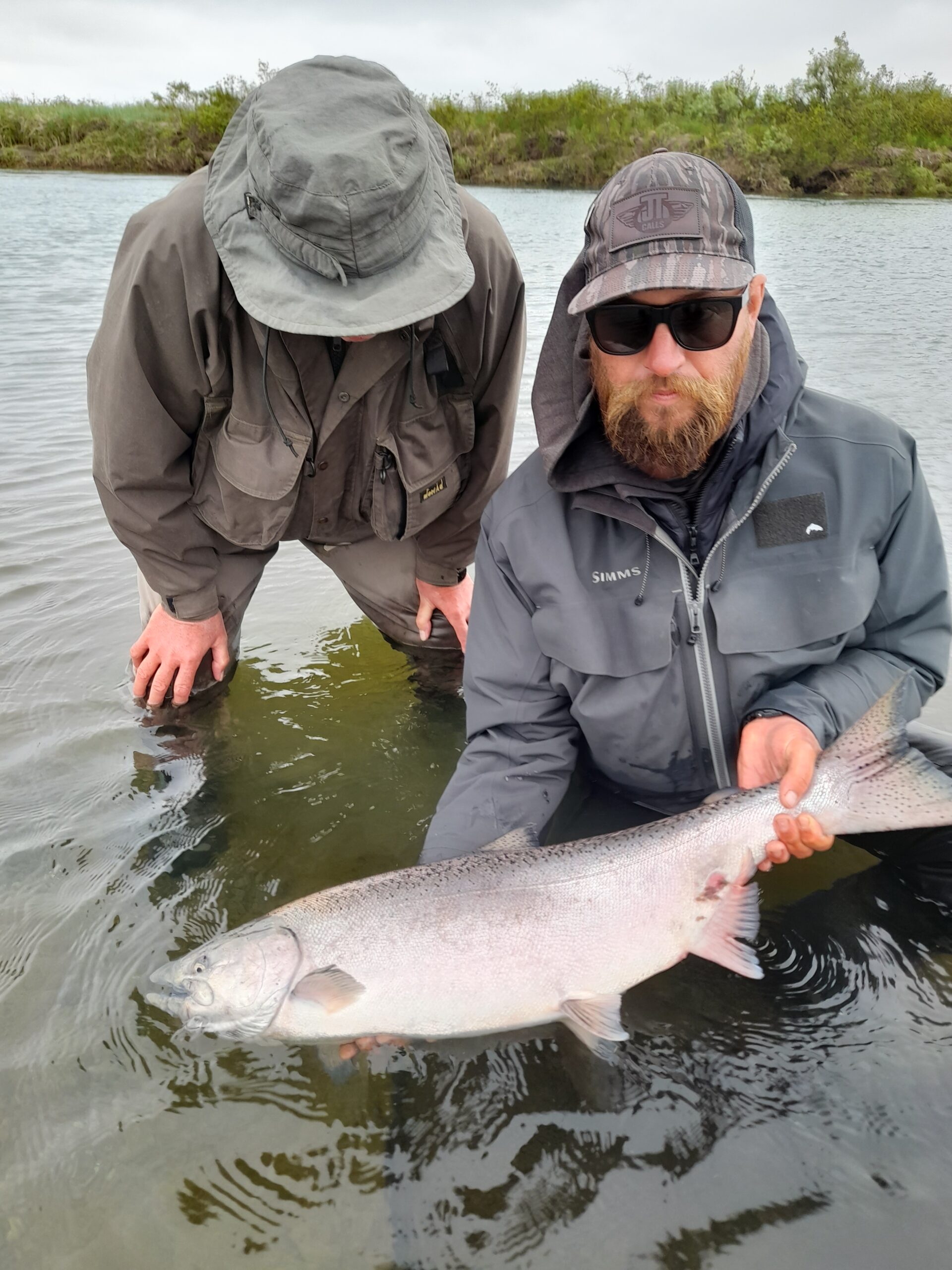 fishing for king salmon