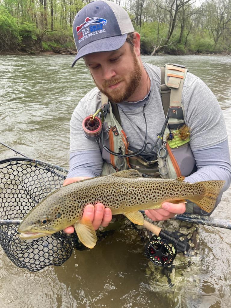 Night Fishing for Brown Trout in Pennsylvania