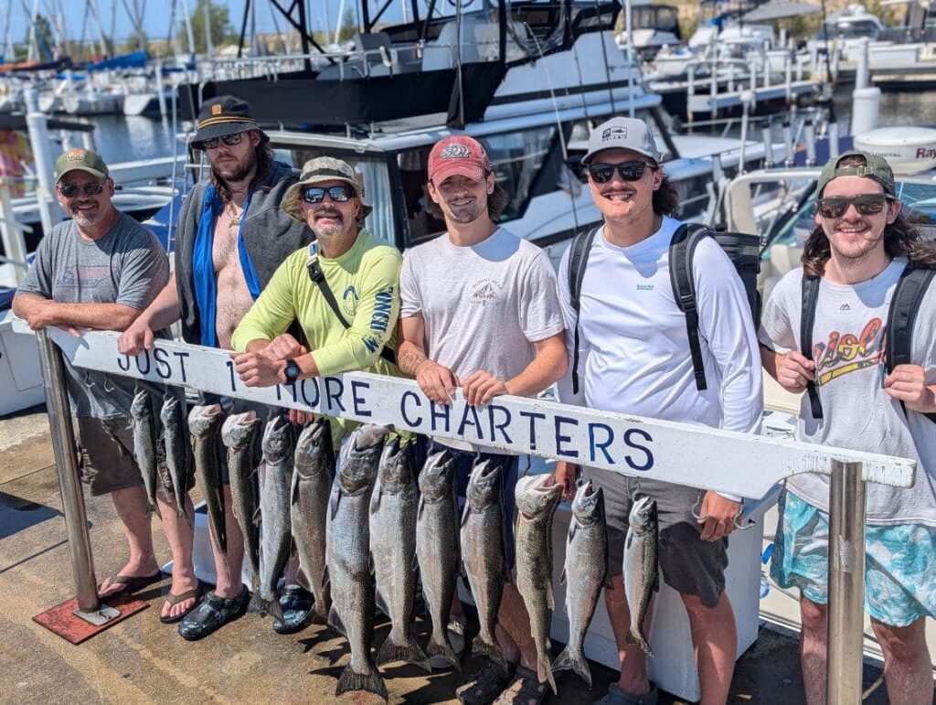 Alaska chinook on the Swing