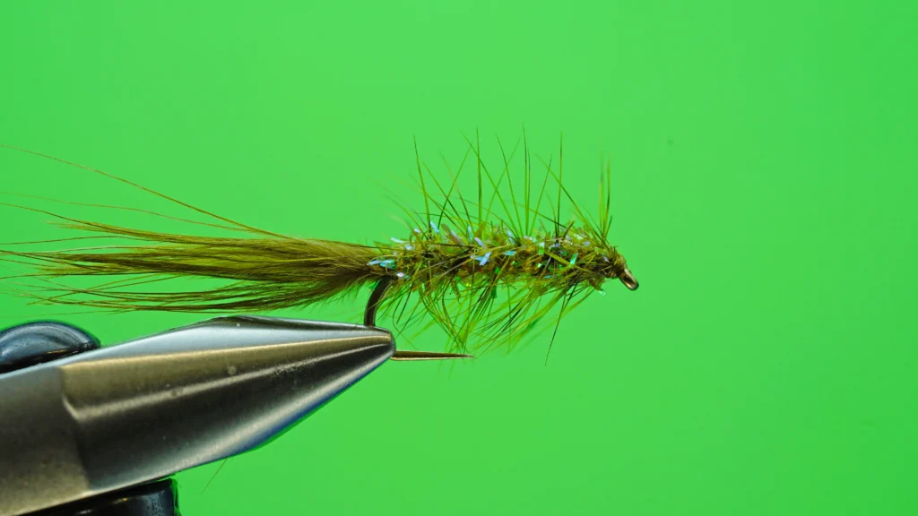 Olive Crystal Bugger