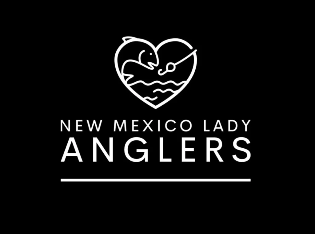 New Mexico Lady Anglers logo supporting women in fly fishing New Mexico