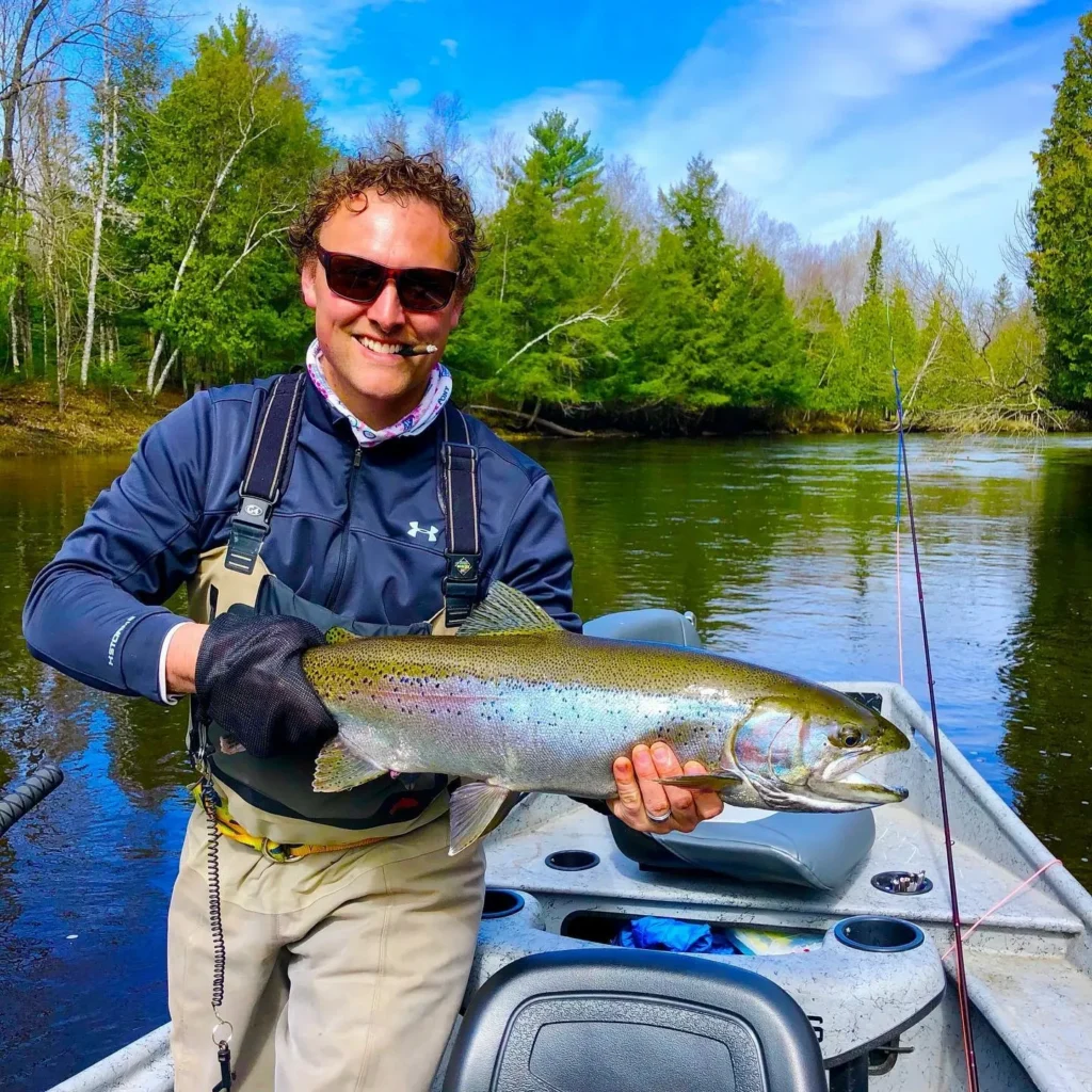 fishing smaller flies for Great Lakes steelhead and salmon