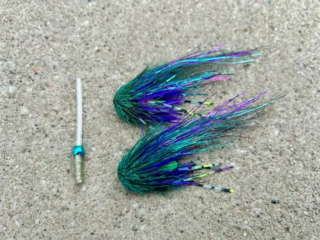 Tsunami Munker -
fishing smaller flies for Great Lakes steelhead and salmon
