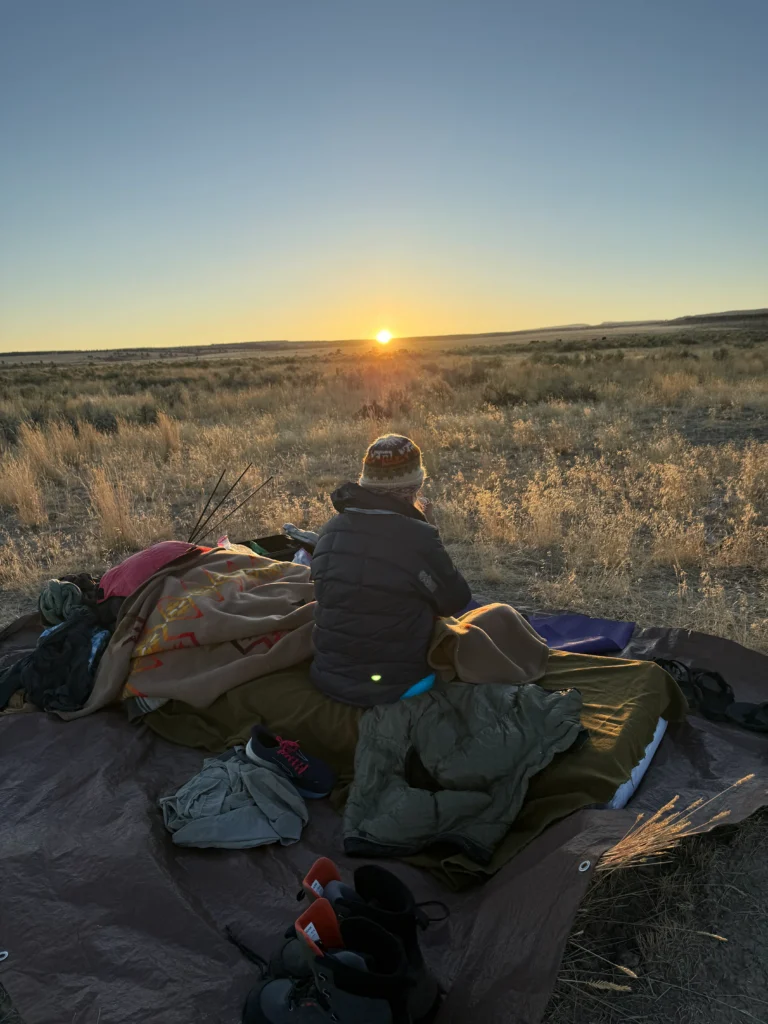 four wheel camper family road trip
