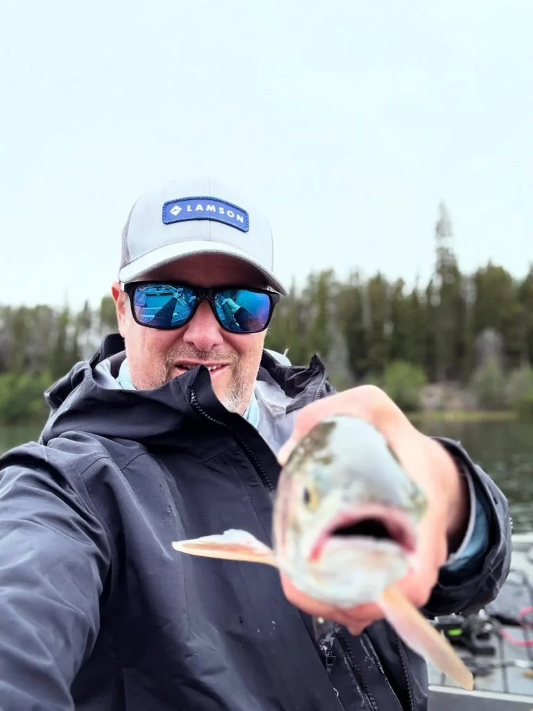 fly fishing stillwater