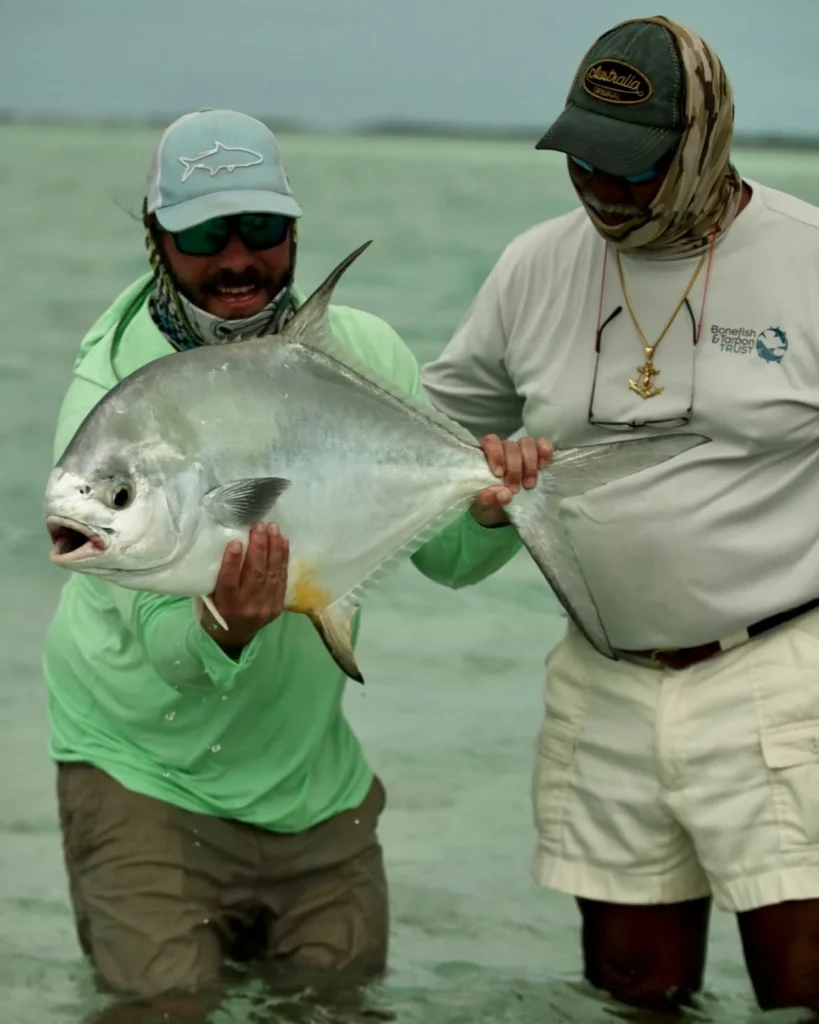 Capt. Kyle and Percy at Soulfly Lodge