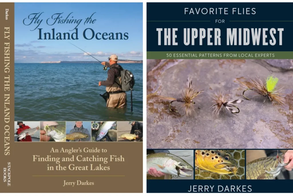 Lake Trout Fly Fishing in the Great Lakes with Jerry Darkes