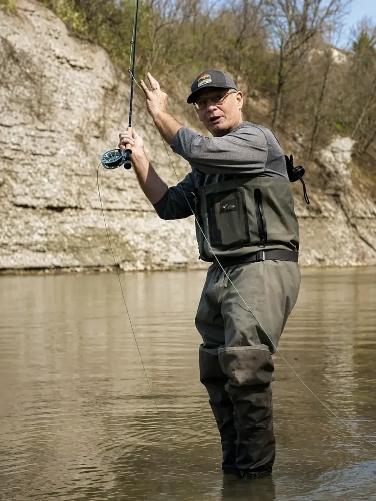 Lake Trout Fly Fishing in the Great Lakes with Jerry Darkes