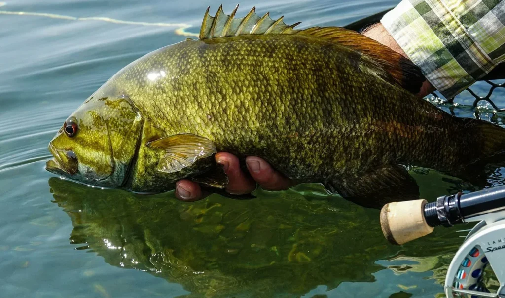 Keep-Fish-Wet-Fish-Held-Above-water-catch-and-release.