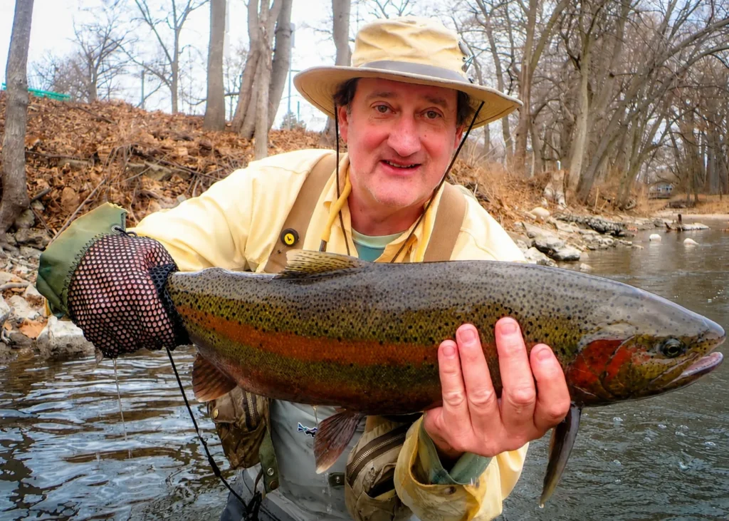 Swinging for Steelhead in Indiana with Tim Scott