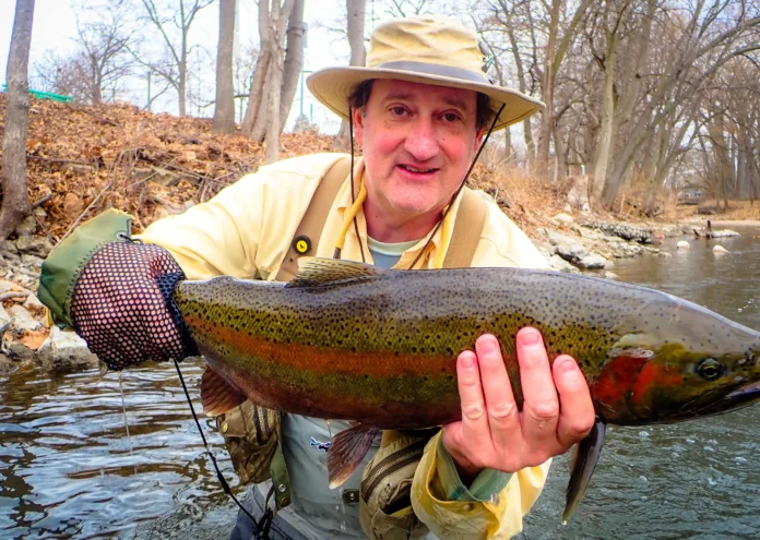 Swinging for Steelhead in Indiana with Tim Scott